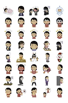 @irasutoya插画小人 的个人主页 - 微博-花瓣网