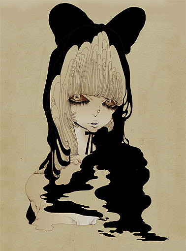 另类插画越诡异越美丽】——加藤彩(Aya Kato) 加藤彩(Aya Kato) 颓废而