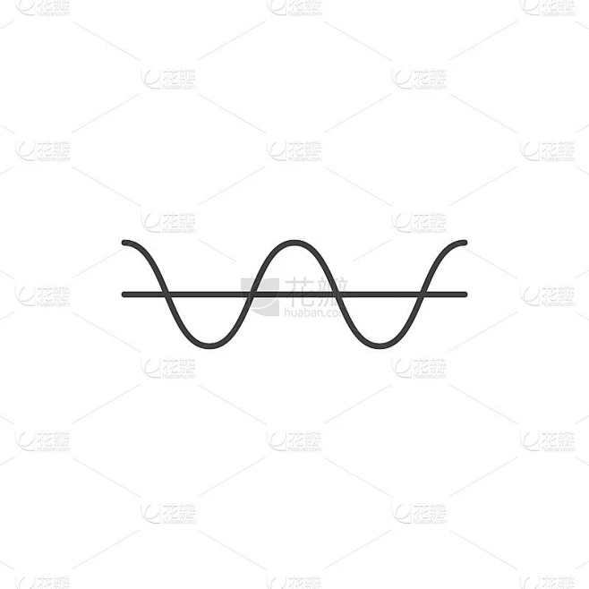 electrical threshold outline icon vector design il素材-花瓣网