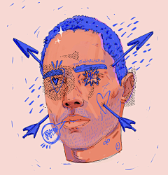 茶李仔采集到illustration-头像