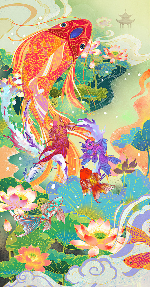四季&物语_Huang师傅__插画师作品...