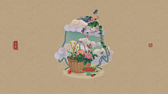 莲酱Lotus采集到插画设计-国风/复古/传统文化