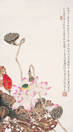 问琴WQ的素材库采集到问琴WQ的国画素材