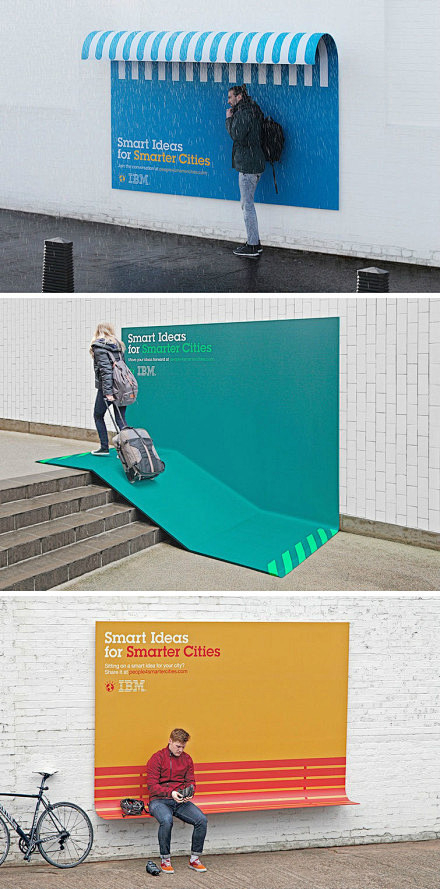 IBM城市环境广告