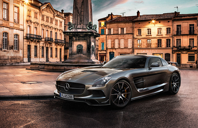 Mercedes SLS CGI