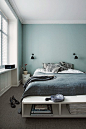 chambre-cosy-gris-vert: 