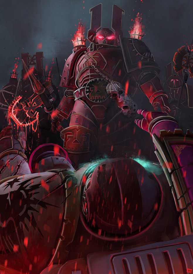 khorne混沌wh40000战锤40000warhammer40000warhammer40kwarhammer