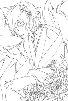 古风控必收 | 古风线稿，可以直接拿去上色哦