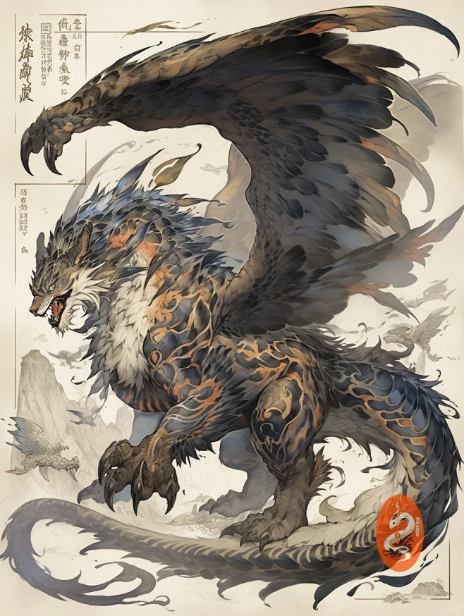 【山海经：龙穷奇】