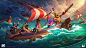 Supercell Key Art | Ships Ahoy