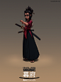 Feudal Japan  Character Design, Alessandro Pizzi : Finally sat down and dedicated some time to the characters from the Feudal Japan challenge. Ended up changing a couple things for some of them.
Most likely I'll join the next challenge too, looking forwar