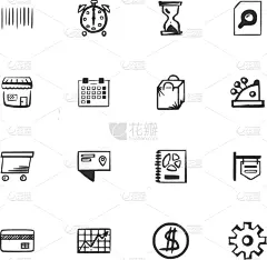 商务,乱画,计算机图标,小型放大镜,一个物体,合页,床单,名片,光标,布置