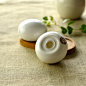 zakka风日式陶瓷迷你纯白调味罐，椒盐罐，调味器皿。纯白细腻陶瓷制作，简约雅致。