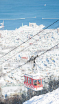 #二次元# 北海道的雪，肯定来自二次元 ​​​​