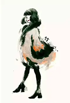 一个21岁小姑娘的画，让我看到了中国风漫画的新未来…… : 痴迷传统文化的她，用水墨和水彩相结合的方式作画，渲染出糅杂传统与现代之美的作品…