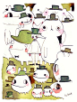 #三鹰堂功夫#加拿大画师koyamori笔下充满奇幻色彩的手绘作品 ​​​​