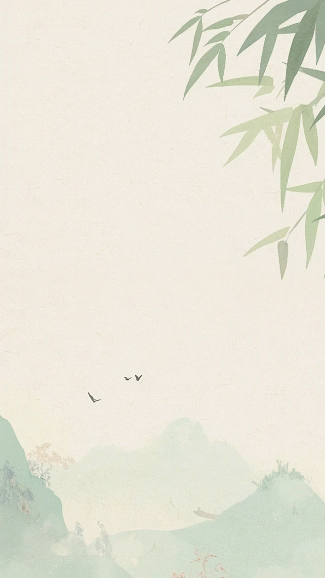 花瓣素材_夏日中国风-竹叶宣纸国风背景图片_193630852图片_B-背景/中式/水墨画/传统印象/古风图片素材-花瓣网