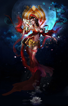 Black喵采集到玄幻女