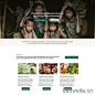 慈善机构官网sketch设计模板 Charity Website Template