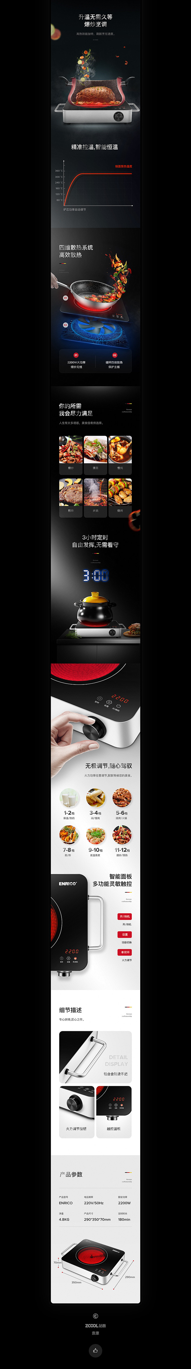 电商移动端详情页-电商设计-淘宝详情页-海报 -电商淘宝天猫专题页设计-APP详情页参考