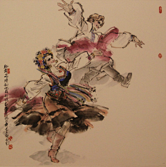 星河夏之缘采集到国画舞蹈
