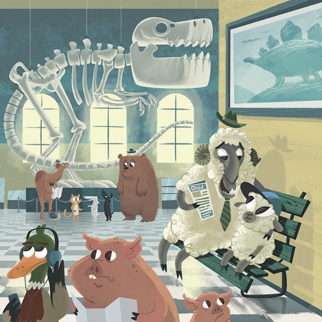 Fineas and the Dinos...
