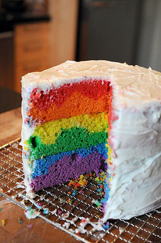 彩虹蛋糕~