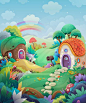 Environment Art  zoobles - family day | by ☆ - ☆ zutto