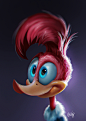 Cartoon Beaks... : I love cartoon animals. In here i will post some of the notorious birds that I love.