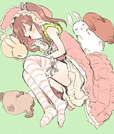 插画手绘 二次元 美女 动漫 萌 壁纸 P站 头像 女孩