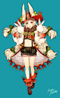 夜汐寒采集到日韩风(770图)_花瓣插画: 