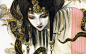 日本插画家、角色设计师天野喜孝（ Yoshitaka Amano ）绘画作品  |  amano-artwork.tumblr.com ​​​​