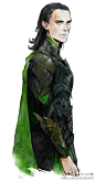 #洛基##Loki##精灵#"我在想洛基如果是个精灵的话看起来是怎样." [via lanimalu.tumblr.com]