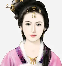 古代美女免抠素材_新图网 https://ixintu.com 中国风 人物 卡通 古代 古代美女 古风 唯美 手绘 美女