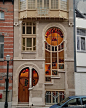 The World Art Nouveau ® (@theworldartnouveau) posted on Instagram: “Belgio, Bruxelles (Ixelles), Lago 6 Street Workshop del maestro vetraio austriaco Clas Gruner Sterner Architetto Ernest Delune Anno di…” • May 6, 2022 at 5:01pm UTC