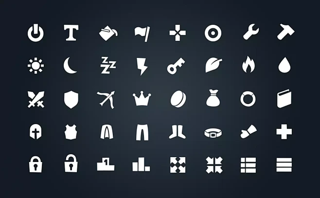 Simple Vector Icons | 2D 图标 | Unity Asset StoreBack ButtonFilter Button-花瓣网