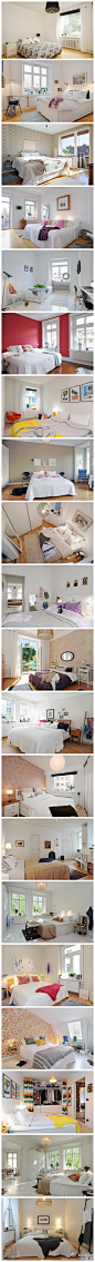 20款现代瑞典风格的卧室设计，真心地赞！全都好喜欢！~～关注@生活家居馆 每天带来温馨的家居图片，温暖你的心
