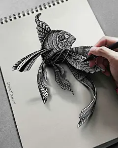 Visoth Kakvei 、3D画作、手绘插画、创意画作-爱上微杂志