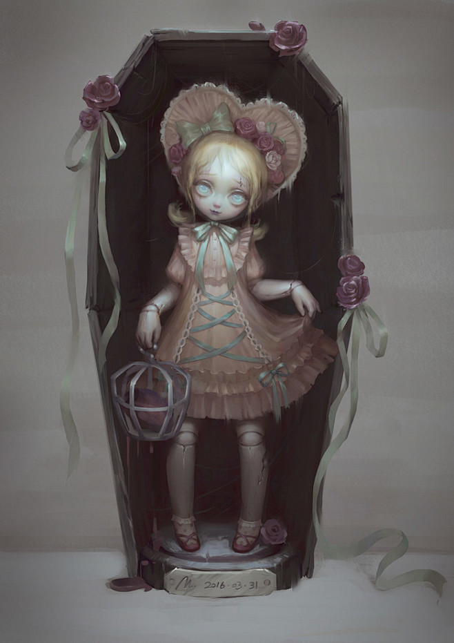 doll-大咪子__涂鸦王国插画