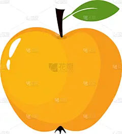 黄色,苹果,计算机图标,清新,食品,维生素,简单,蜘蛛网,水果,剪影