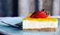 Cheese Cake With Strawberry Fruit