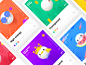 等级卡 3d 图标 ui c4d