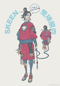 zeenchin画师-花瓣网|陪你做生活的设计师 | zeen chin