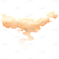 中国风祥云纹理插画元素