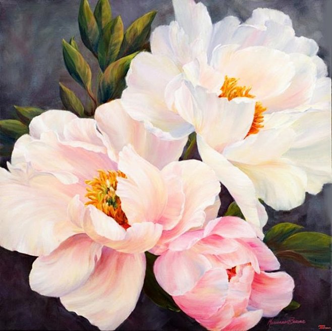 Marianne Broome 水彩画 