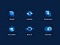 Lisk icons dark