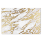 Chic Elegant White and Gold Marble Pattern Tissue Paper