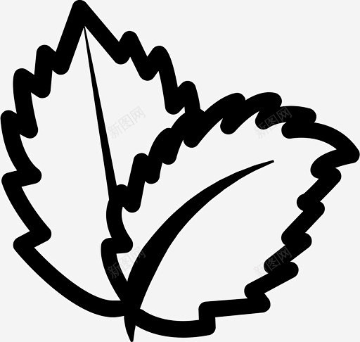 薄荷新鲜香草图标 设计图片 免费下载 页面网页 平面电商 创意素材图片_新鲜图标图片素材-花瓣网