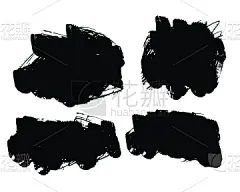 抽象,摇滚乐,黑色,边框,画笔,图像,肮脏的,布置,收集,设计