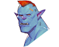 Blue, Alex Dema : some new concept of Blue the orc.